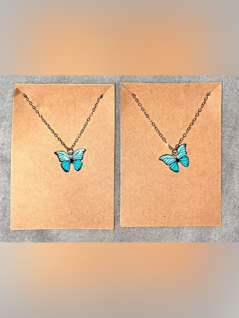 Pick any 2 Butterfly Pendant Necklaces - Women Jewelry
